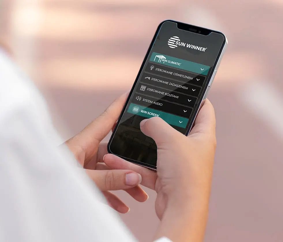 System zdalnego sterowania do pergoli