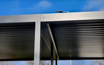 Pergola z lamelami